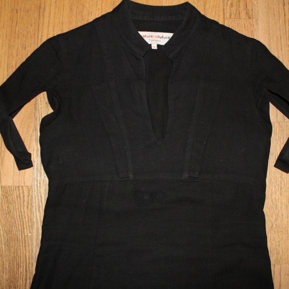 NATURE VS FUTURE TUNIC DRESS BLACK M - Picture 3 of 7